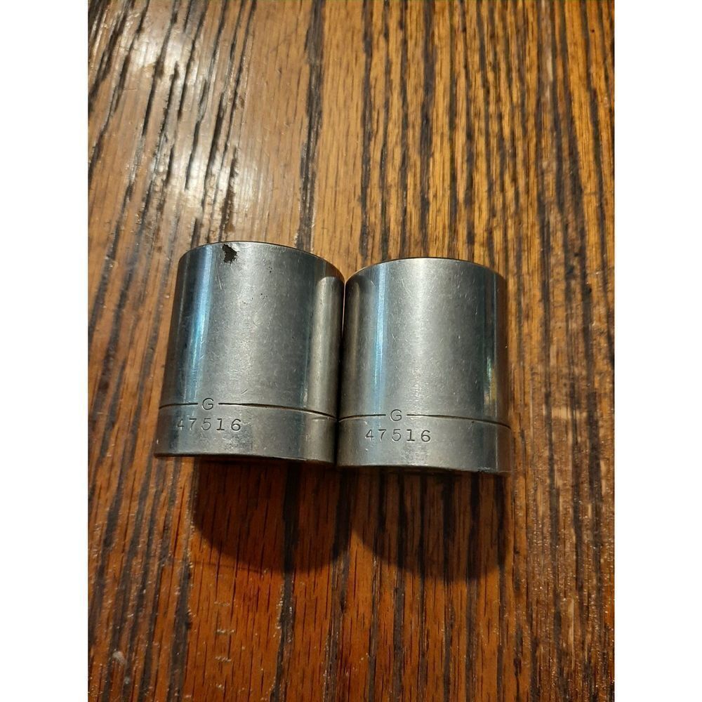 Lot 2 Vintage Craftsman Sears 1 1/8" 12 Point 1/2" Drive Sockets G47516 Made USA